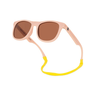 Features:
• Polarized, UV-protective lenses for maximum sun safety
• Flexible, kid-tough frames built to last
• Adjustable stay-on strap keeps sunglasses securely in place
• Available in a range of bold, trendy colors to suit every personality