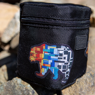 Stained Glass Bear - Stick On NOSO Patch