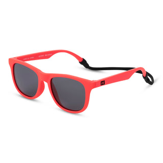 • Polarized, UV-protective lenses for maximum sun safety
• Flexible, kid-tough frames built to last
• Adjustable stay-on strap keeps sunglasses securely in place
• Available in a range of bold, trendy colors to suit every personality