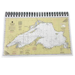Lake Superior Map Journal - Soft Cover