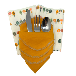These eco-friendly, reusable napkins add charm to any home, picnic, boat or cabin.
High quality, soft 100% flannel cotton
Generously Sized 14" x 14" All Purpose Towel
6 Per Pack
Great for zero waste households, wedding & housewarming gifts