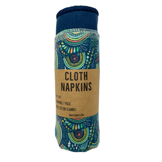 These eco-friendly, reusable napkins add charm to any home, picnic, boat or cabin.
High quality, soft 100% flannel cotton
Generously Sized 14" x 14" All Purpose Towel
6 Per Pack
Great for zero waste households, wedding & housewarming gifts