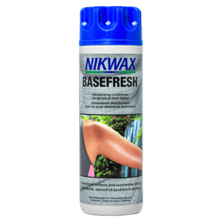 Wash-in deodorizer and conditioner for synthetic clothing and wool worn next to the skin.  Great for getting rid of odors in base layers and wicking clothing, including Under Armour®, CLIMACOOL®, and Dri-FIT®, Coolmax® and Merino.  Deodorizes, refreshes, accelerates drying and softens. Inhibits the buildup of body odors. Revitalizes wicking properties. Easy machine and hand washing instructions on package. Do not use on waterproof clothing, instead use Tech Wash®. Eco-friendly garment and gear care