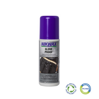 High performance waterproofer designed to maintain grip and breathability of fabric and leather gloves. Easy to apply by hand, non flammable and PFC free.  For waterproofing gloves