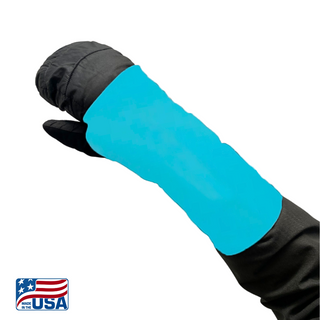Snow Sleeve Wrist Gaiters keep wrists warm and dry so everyone can have more fun in the snow.