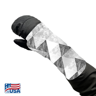 Snow Sleeves® Wrist Gaiters are a fun and functional wrist warmer that can be worn over or under jacket sleeves. These comfortable, unique wrist covers protect the gap between glove and jacket sleeves to keep the snow and cold out, so that you can focus on enjoying the outdoors. Snow Sleeves®  Wrist Gaiters and warmers invented and made in the USA by AdventureUs in Washburn Wisconsin.