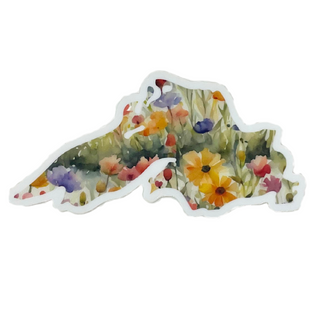 Flowers Lake Superior Sticker