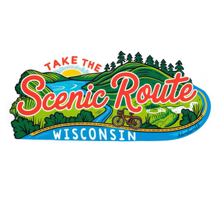 Take the Scenic Route - Wisconsin Sticker