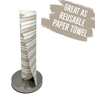 High quality, sturdy 100% yarn-dyed flannel cotton
Generously Sized – Each napkin measures 14" x 14", offering ample coverage for meals, snacks, or lunchboxes
4-Pack Value – Includes four sturdy cloth napkins in every pack
Easy Care – Simply machine wash and tumble dry
Eco-Friendly & Reusable – A sustainable swap for paper towels and disposable napkins