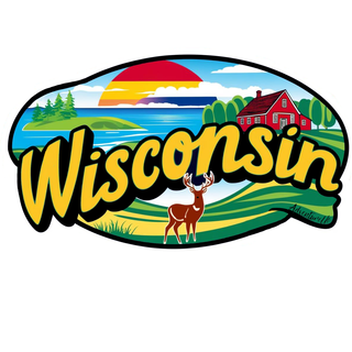 Wisconsin Homeland Magnet