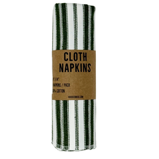High quality, sturdy 100% yarn-dyed flannel cotton
Generously Sized – Each napkin measures 14" x 14", offering ample coverage for meals, snacks, or lunchboxes
4-Pack Value – Includes four sturdy cloth napkins in every pack
Easy Care – Simply machine wash and tumble dry
Eco-Friendly & Reusable – A sustainable swap for paper towels and disposable napkins