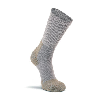 Fox River Steel-Toe Midweight Crew Work Sock, designed for extra cushioning in steel-toe boots. Made with moisture-wicking and supportive features for all-day comfort