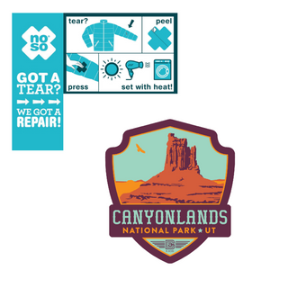 Keep your gear going in style with these amazing no sew stick-on patches!