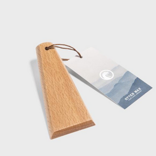 This is a great tool to have on hand when waxing up your fabrics.  Once wax has been applied to the fabric, use the flat side of the tool to help press the wax deeper into the fabric to help create a better seal. The pointed edges of the tool can be used to remove any excess wax that may have accumulated in seams.