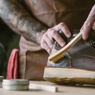 Saddle Soap gently cleans, protects, and revives leather.
