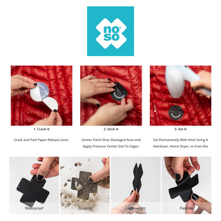 Premium Washed Responsible Down is perfect to refill holes before you patch them.