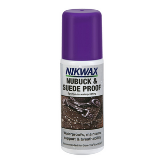 Waterproof your Nubuck and Suede shoes while maintaining breathability and keeping your feet dry.  Easy application with instructions on package. Eco-friendly garment and gear care