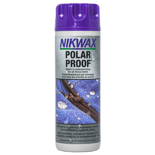 Wash-in waterproofing for fleece items.  Great for adding water repellency to garments made of all types of fleece.