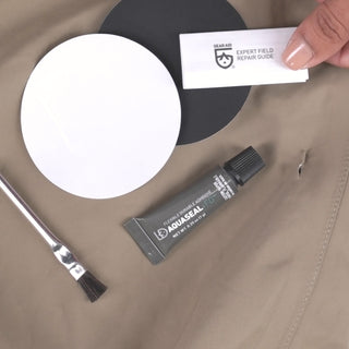 Need to make a quick repair? Use the Aquaseal FD Repair Kit to permanently fix torn waders, seal a drysuit leak, or patch an inflatable. A trusted patch kit that packs away in a lightweight container, it’s compact and ideal for fixing all types of neoprene, vinyl, nylon, and GORE-TEX® fabric items. The kit includes the necessary tools to make a permanent repair at home or a quick repair in the field, including: Aquaseal FD adhesive (0.25 oz), two 3” Tenacious Tape round patches, a brush and instructions.