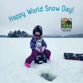 Happy World Snow Day from AdventureUs, the makers of Snow Sleeves™ Wrist Gaiters