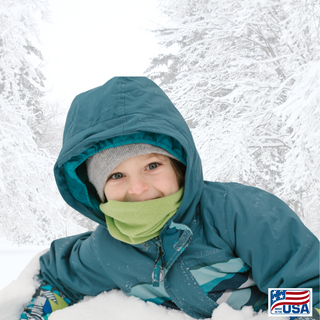 Small Neck Gaiters made in Wisconsin by AdventureUs