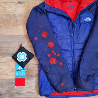 Noso stick on ripstop patches are the hottest way to keep your good gear going and out of landfills.