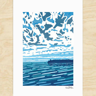 Artist's Point Blank Greeting Card