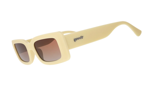 Stand out from the crowd with Luxe G, sleek rectangular sunnies.

No Slip: Special grip coating eliminates slippage while sweating
No Bounce: Snug and lightweight frame with a comfortable fit to prevent bouncing during high-impact sports
All Polarized: Glare reducing, polarized lenses with UV400 protection against UVA/UVB rays