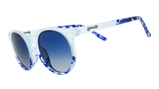 That Literal Drip. Limited-edition sunglasses with translucent light blue frames, a deep whirlpool design &amp; polarized gradient lenses.&nbsp;

These amazing shades are the real deal. Super-stylish &amp; perfect for all your adventures!&nbsp; Be the envy of your friends this summer season!&nbsp;

Great sunglasses for kids (~7 years &amp; up) and adults.

POLARIZED: Glare reducing, polarized lenses with UV400 protection against UVA/UVB rays
NO Slip: Special grip coating eliminates slippage while sweating
N