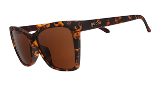 Trendsetter. Innovator. Vanguard. Visionary. You've heard it all. *Sigh* We totally get it. We designed these swank tortoiseshell Vanguard Visionary Pop Gs with fashion icons like you in mind. Now go forth and slay. POLARIZED: Glare reducing, polarized lenses with UV400 protection against UVA/UVB rays NO Slip: Special grip coating eliminates slippage while sweating NO Bounce: Snug and lightweight frame with a comfortable fit to prevent bouncing during high-impact sports