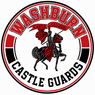 Washburn Castle Guards School Pride | Vinyl Waterproof Sticker