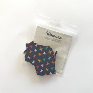 State Collection | Patterned Magnets: Wisconsin