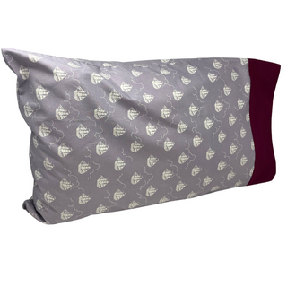 Spruce up your bedroom with a comfy, cozy pillowcase. These superior pillowcases make for a surprisingly swell present! Crafted in Washburn, Wisconsin on the banks of Lake Superior, these are made of 100% cotton and come in a lovely single package.  Standard size 20" x 30" Material: 100% cotton