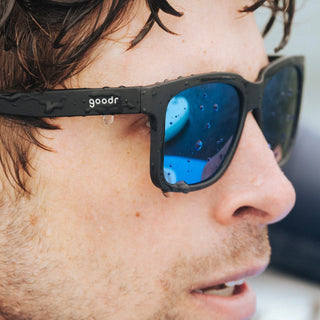 These floating sunglasses are the ultimate plus-one for pool parties and I'M ON A BOAT moments. Featuring light blue Tidal G frames and blue reflective water-repellent lenses, you'll look like a paddleboarding pro!
