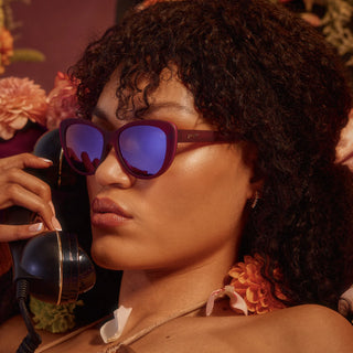 Midnight Merlot Glow - Fashion Glam G - Goodr Sunglasses