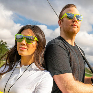 These hot shades are the real deal. Super-stylish, and all-around amazing.

This style is host to a sleek single lens with futuristic vibes.