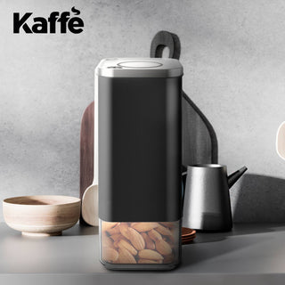 Kaffe Coffee Canister Storage Container Stainless Steel: 16oz