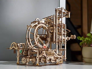 UGears Marble Run Stepped Hoist - 2 -Wooden 3D Puzzles - DIY