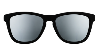 Black frames + chrome reflective lenses = timeless style

These amazing shades are the real deal. Super-stylish &amp; perfect for all your adventures!&nbsp; Be the envy of your friends this summer season!&nbsp;

Great sunglasses for kids (~7 years &amp; up) and adults.

POLARIZED: Glare reducing, polarized lenses with UV400 protection against UVA/UVB rays
NO Slip: Special grip coating eliminates slippage while sweating
NO Bounce: Snug and lightweight frame with a comfortable fit to prevent bouncing