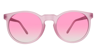 Circle Gs get moody in a mauve translucent frame with rose gradient lenses. Perfect for dappled light conditions, such as trail runs &amp; rides. Best used for manifesting your most stylish destiny.

These amazing shades are the real deal. Super-stylish &amp; perfect for all your adventures!&nbsp; Be the envy of your friends this summer season!&nbsp;

Great sunglasses for kids (~7 years &amp; up) and adults.

POLARIZED: Glare reducing, polarized lenses with UV400 protection against UVA/UVB rays
NO Slip: Spe