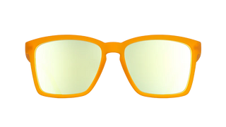 Slim-fit active shades with mirrored reflective lenses to reduce glare and hide your eyes from the big spoon haters.

These lil goodrs offer the same great benefits as our other frame styles, but they're perfectly suited for petite noggins. They're approximately 9% smaller in width than our OGs so they're better suited for smaller, more narrower noggins and faces. Clear, translucent frames with blue reflective lenses in our smallest fit.