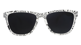 Elevate your vibe and your vision with Zebra Jasper’s Life Coach sunglasses. Featuring bold zebra-patterned frames and non-reflective black lenses

These amazing shades are the real deal. Super-stylish &amp; perfect for all your adventures!&nbsp; Be the envy of your friends this summer season!&nbsp;

Great sunglasses for kids (~7 years &amp; up) and adults.

POLARIZED: Glare reducing, polarized lenses with UV400 protection against UVA/UVB rays
NO Slip: Special grip coating eliminates slippage while sweating