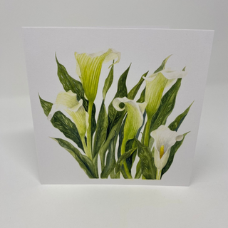 Calla Lily Watercolor Card - Patti Corning