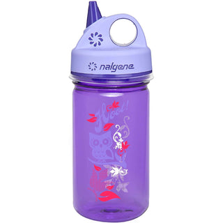 Nalgene 12oz Kids Grip-N-Gulp Sustain Bottle - 50% Recycled: Blue (w/ Cover)