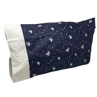 Spruce up your bedroom with a comfy, cozy pillowcase. These superior pillowcases make for a surprisingly swell present! Crafted in Washburn, Wisconsin on the banks of Lake Superior, these are made of 100% cotton and come in a lovely single package. Standard size: 20" x 30" Material: 100% cotton