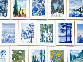Here and Now Greeting Card: With Clear EcoSleeve