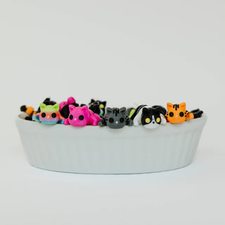 Tiny 3D Printed Pocket Cat Fidgets