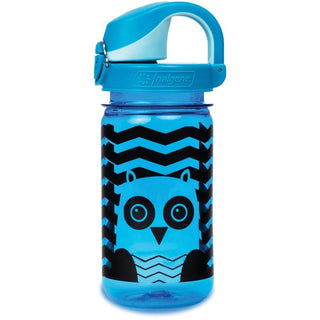 Nalgene 12oz Kids OTF On-The-Fly Sustain Bottle-50% Recycled: Blue Owl