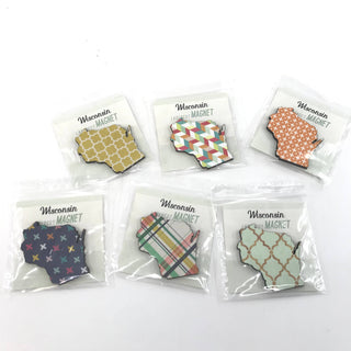 State Collection | Patterned Magnets: Wisconsin