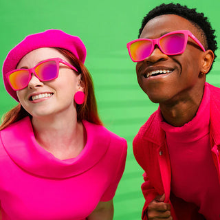 These amazing shades are the real deal. Super-stylish &amp; perfect for all your adventures!&nbsp;&nbsp;Be the envy of your friends this summer season!&nbsp; Great sunglasses for kids and adults.

Great sunglasses for kids (~7 years &amp; up) and adults.

POLARIZED: Glare reducing, polarized lenses with UV400 protection against UVA/UVB rays
NO Slip: Special grip coating eliminates slippage while sweating
NO Bounce: Snug and lightweight frame with a comfortable fit to prevent bouncing during high-impact spor